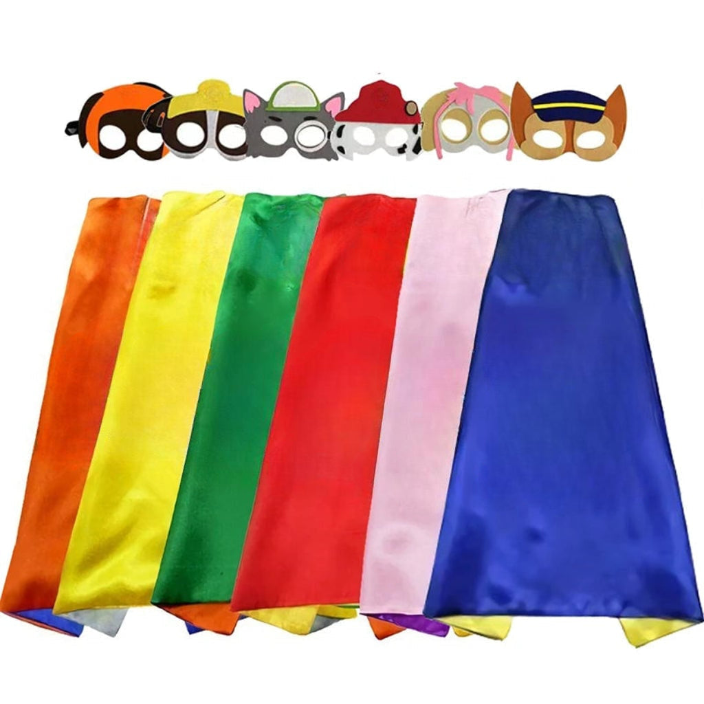 Children’s Cape and Mask Costume Set