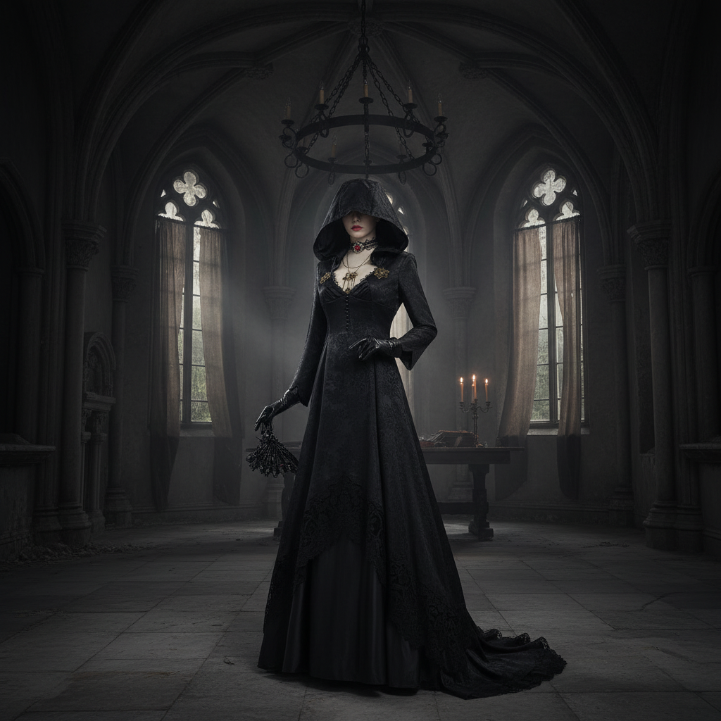 Vampire Halloween Cosplay Costume