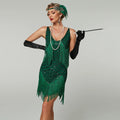 Women's Flapper Fringe Halloween Costume Dress