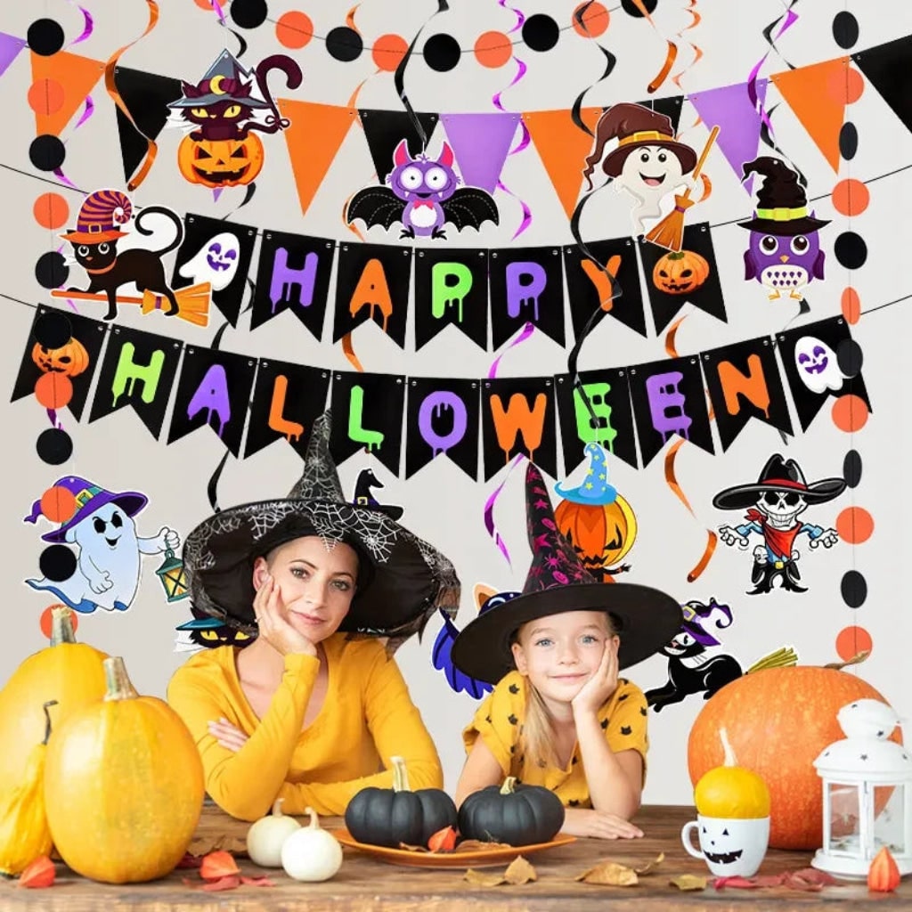 Halloween Wall Hanging Banner