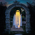 Remote-Controlled Lighted Hanging Ghost Decoration