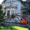 Giant Spider Web Outdoor Halloween Yard Decoration