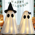 2-Piece Halloween Ghost Figurine Set
