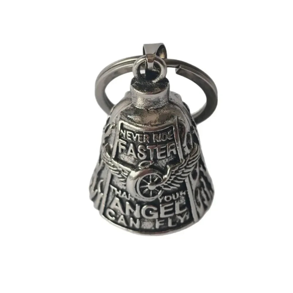 Wing-Design Motorcycle Bell and Accessory