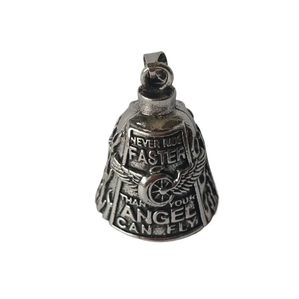 Wing-Design Motorcycle Bell and Accessory