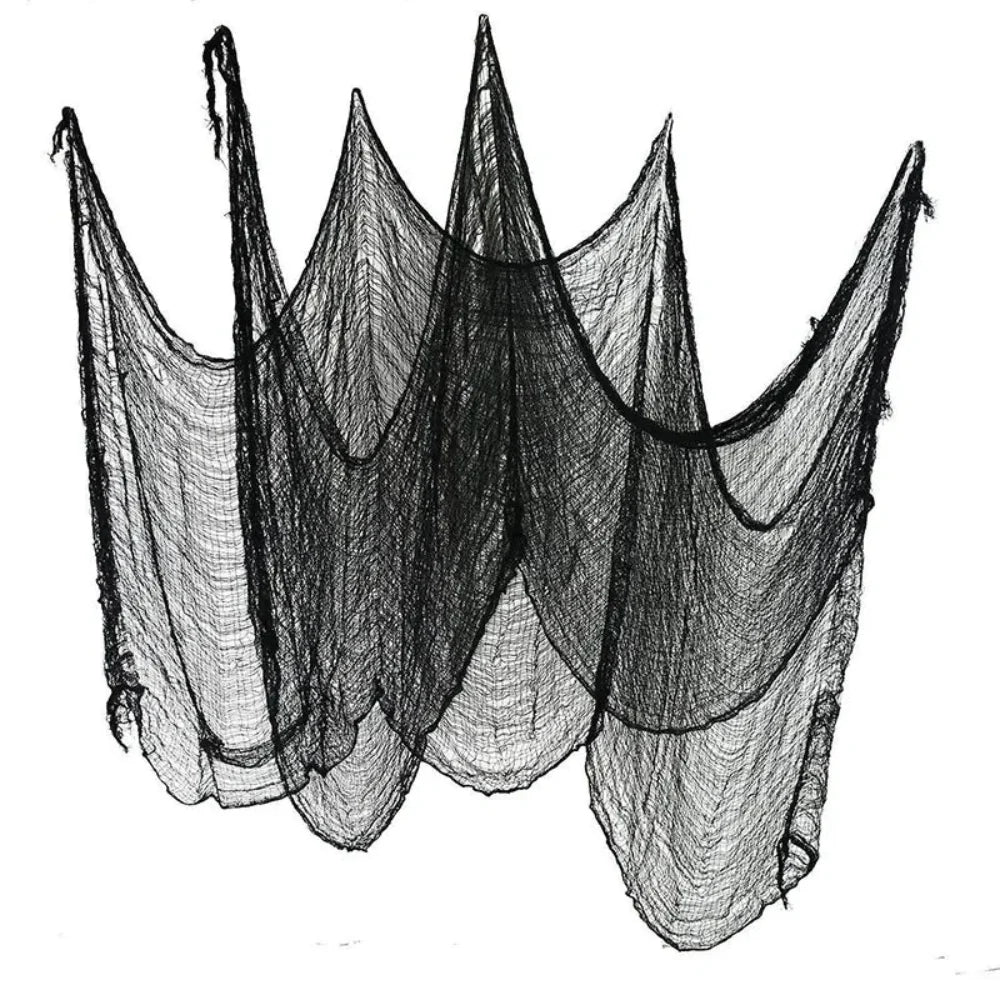 Halloween Spider Web Gauze Netting