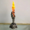 Skull Halloween Candle Holder