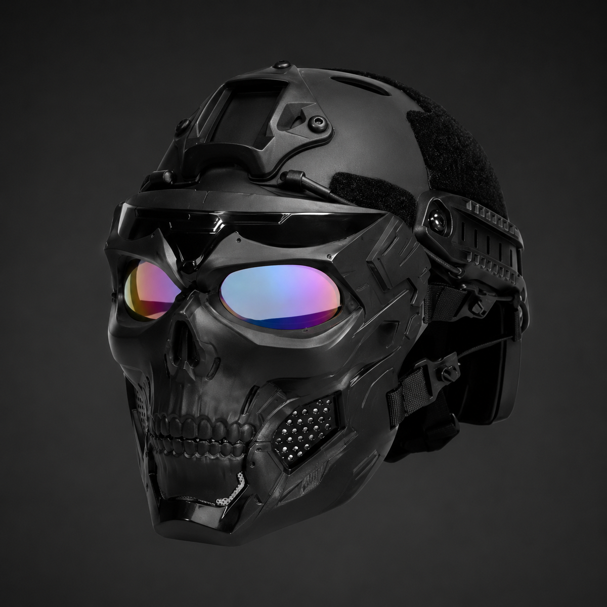 Skull-Design Tactical Costume Mask