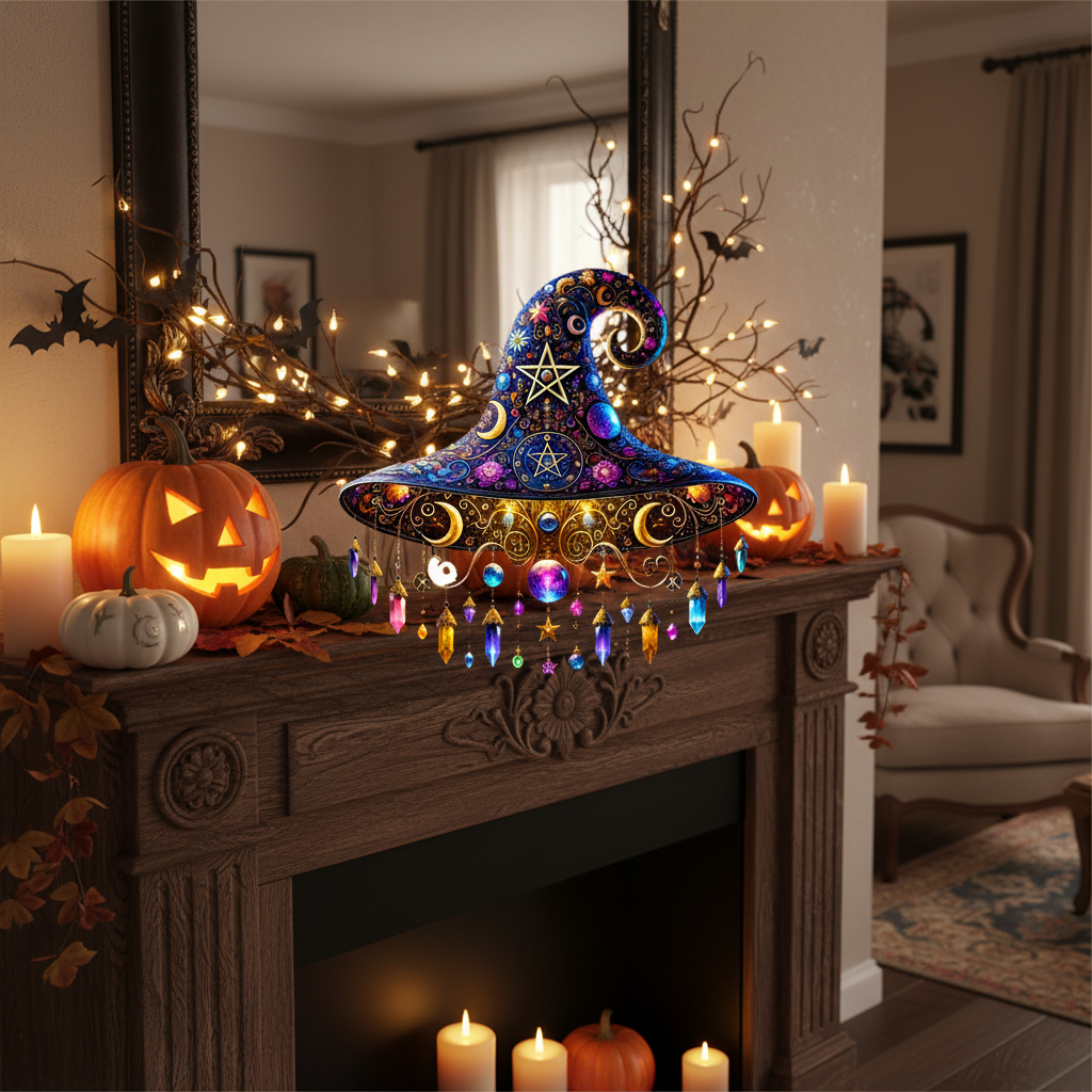 Decorative Halloween Witch Hat