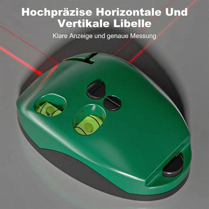 Compact Laser Level – Self-Levelling & Precise Horizontal Vertical Alignment