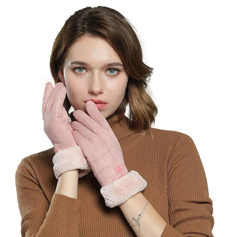 Women's Winter Gloves – Touchscreen Warm Soft & Insulated Lining