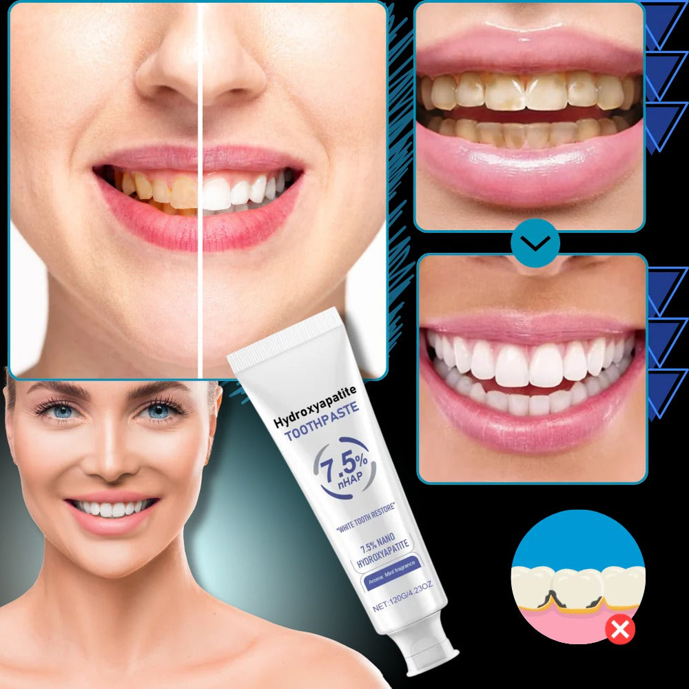 Fluoride-Free Enamel Toothpaste