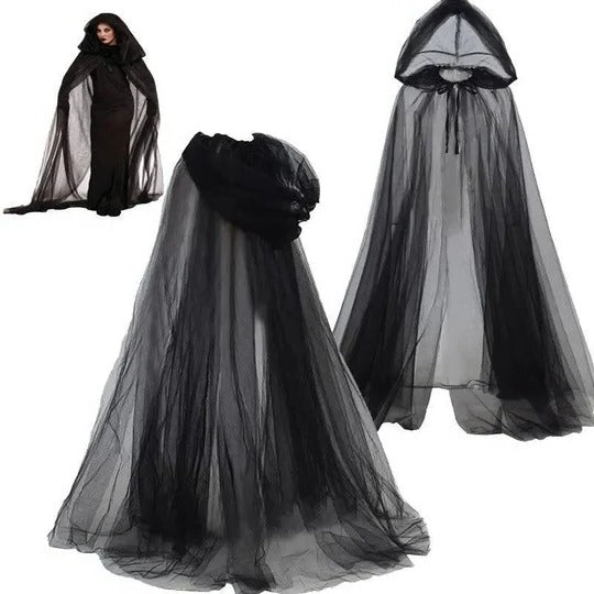 Women’s Lightweight Hooded Costume Cape