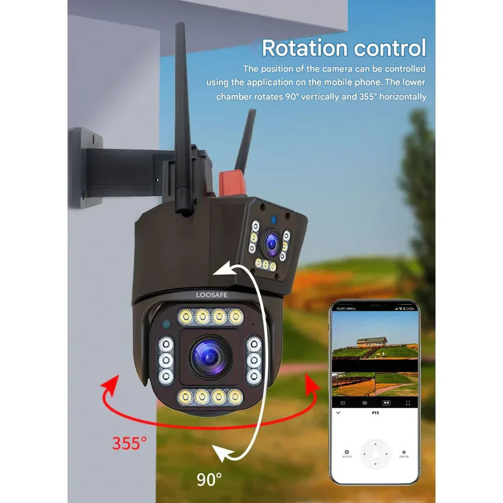 DualGuard 4K Wireless Security Camera