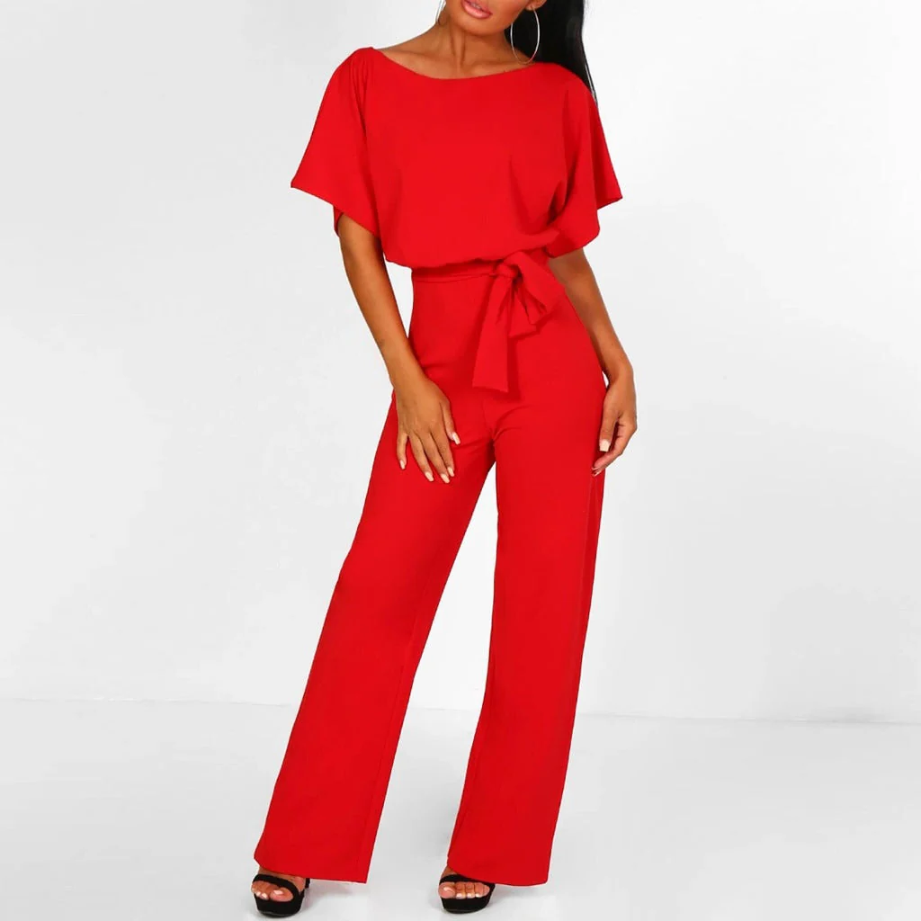 Simple and chic jumpsuit