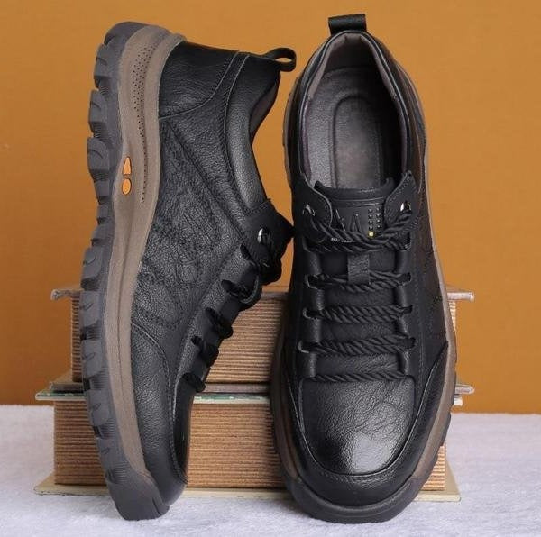 MEN'S ORTHOPEDIC LEATHER SHOES