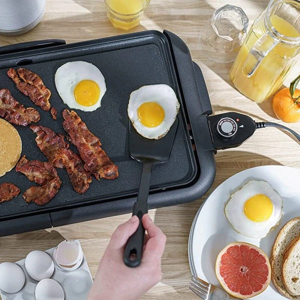Large Tabletop Home Kitchen Pancake Griddle Maker Machine 24"