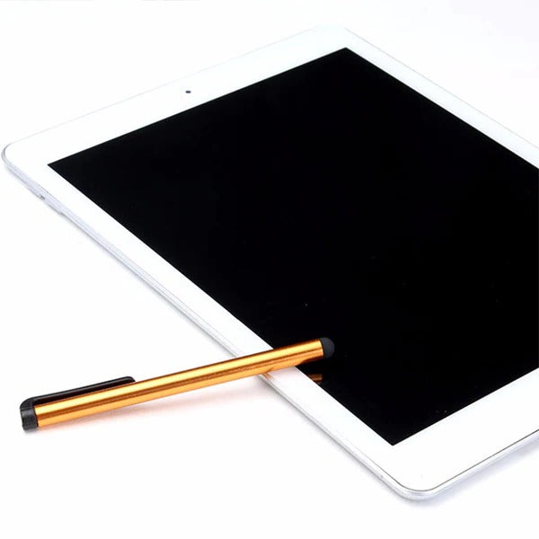 Universal Touch Screen Stylus with Soft Rubber Tips - 10 Pcs