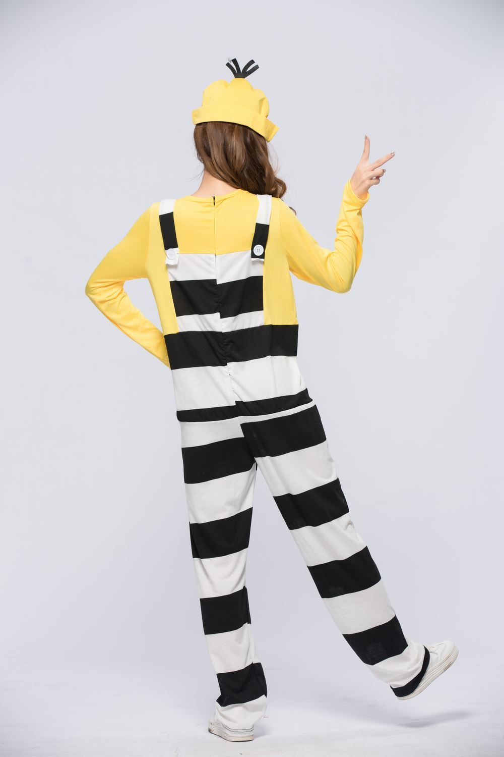 Women’s Character Jumpsuit Costume with Hat