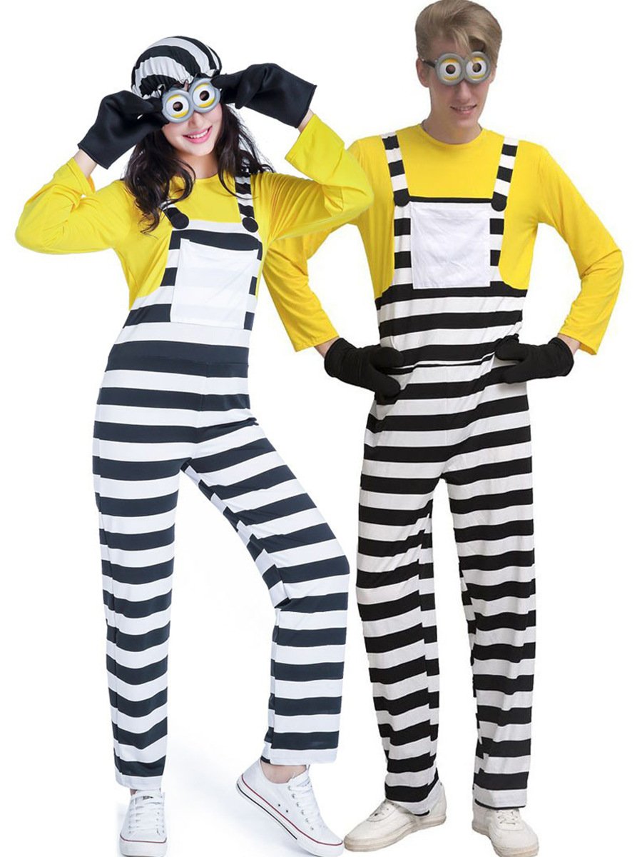 Adult Matching Character Jumpsuit Costume Set