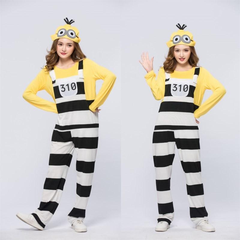 Women’s Character Jumpsuit Costume with Hat