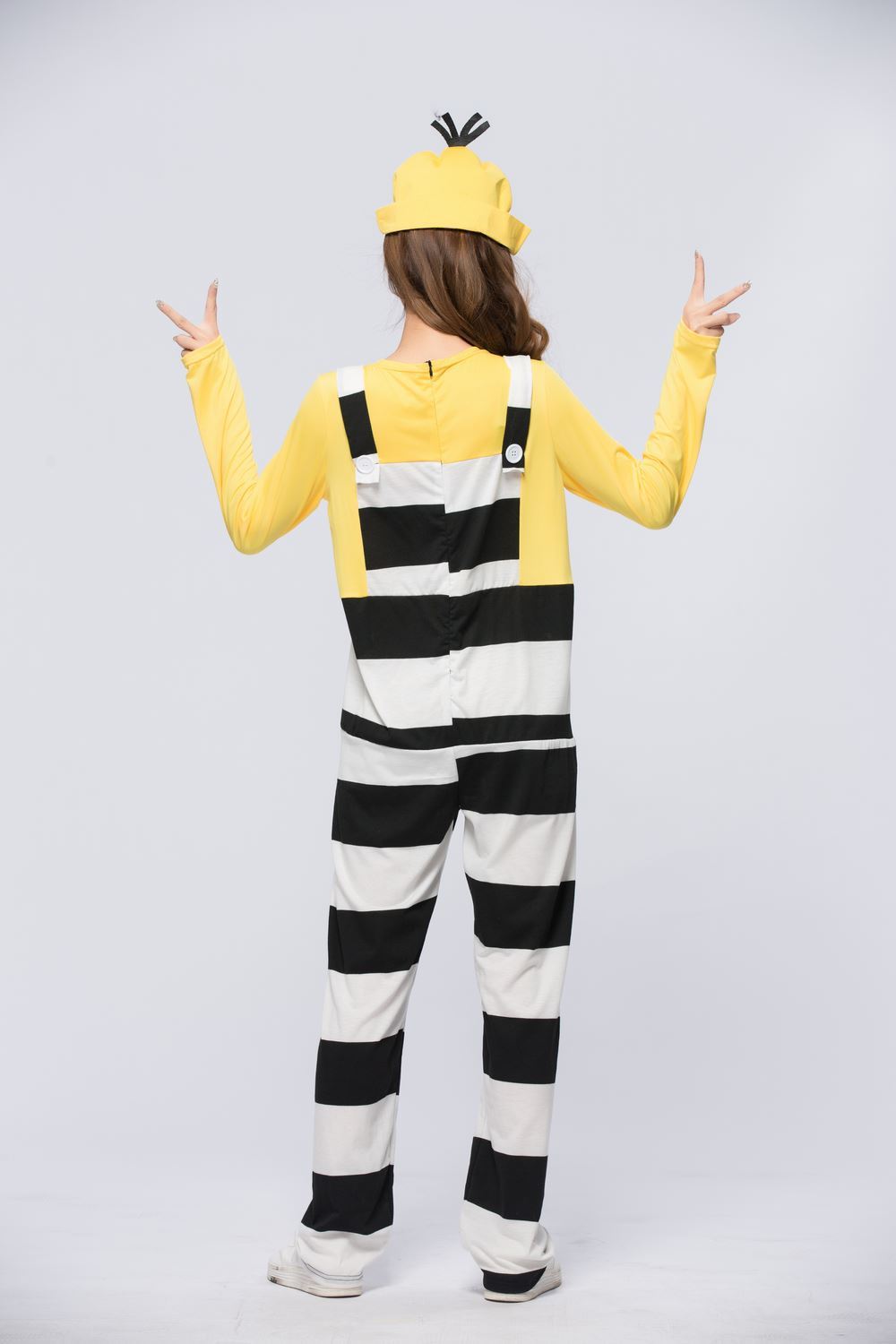 Women’s Character Jumpsuit Costume with Hat