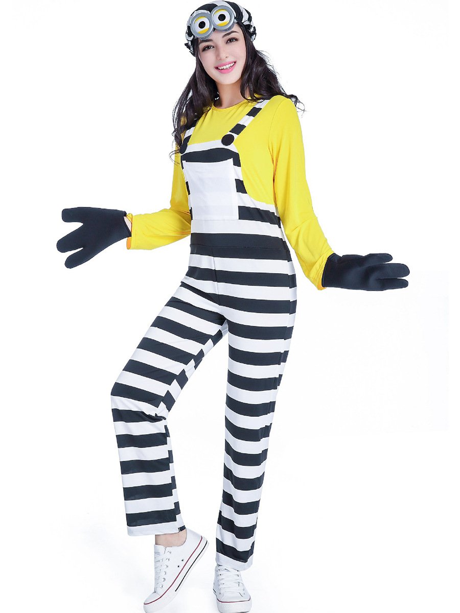 Adult Matching Character Jumpsuit Costume Set
