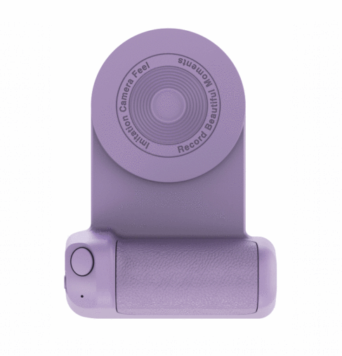 Smartphone Grip with Bluetooth Remote Shutter – Steady &amp; 180° Mount