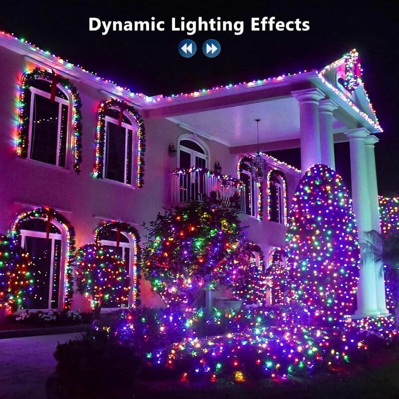 Smart RGB Color-Changing LED String Lights
