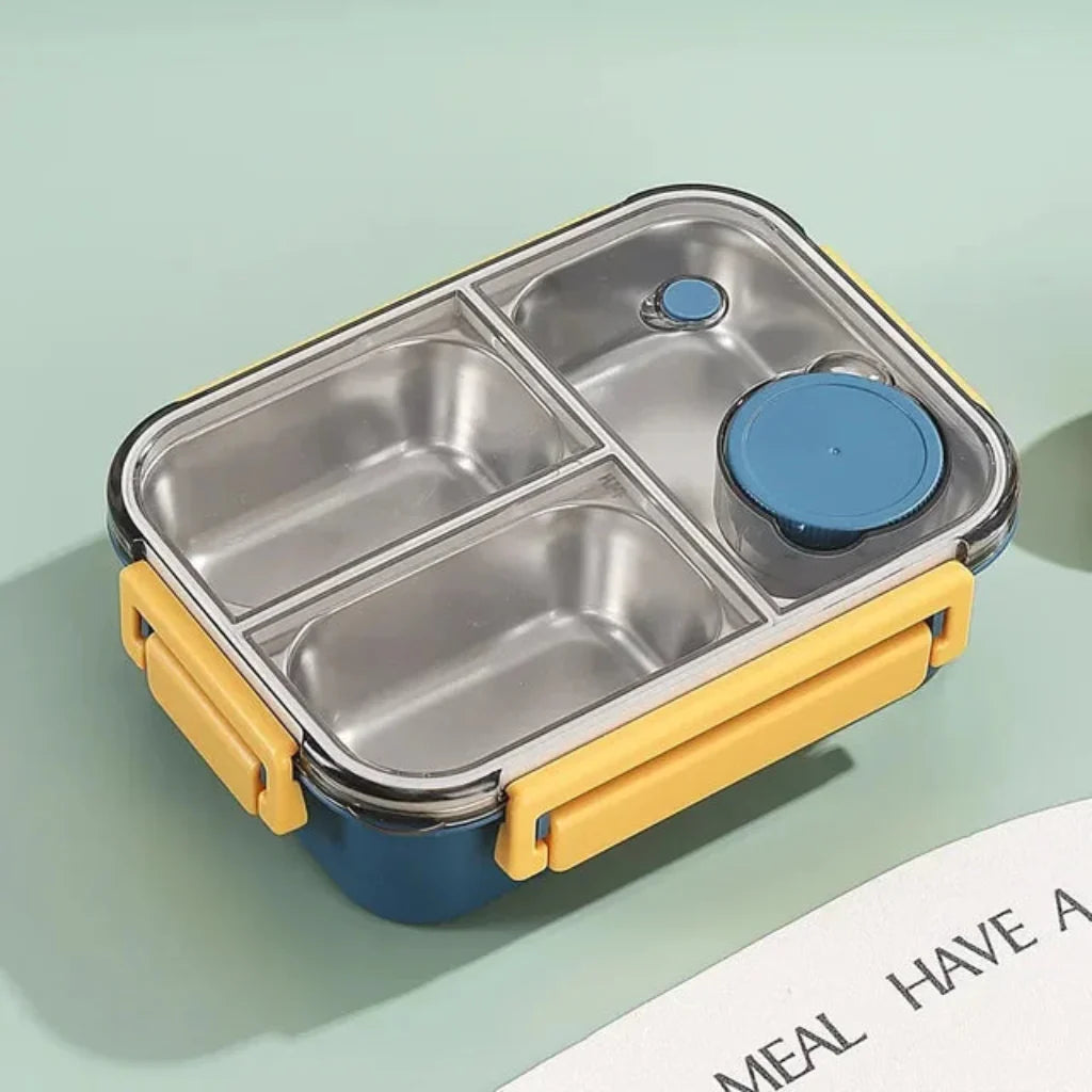 Bento Lunch Boxes – Stainless Steel Leakproof with Compartments