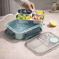 Bento Lunch Boxes – Stainless Steel Leakproof with Compartments