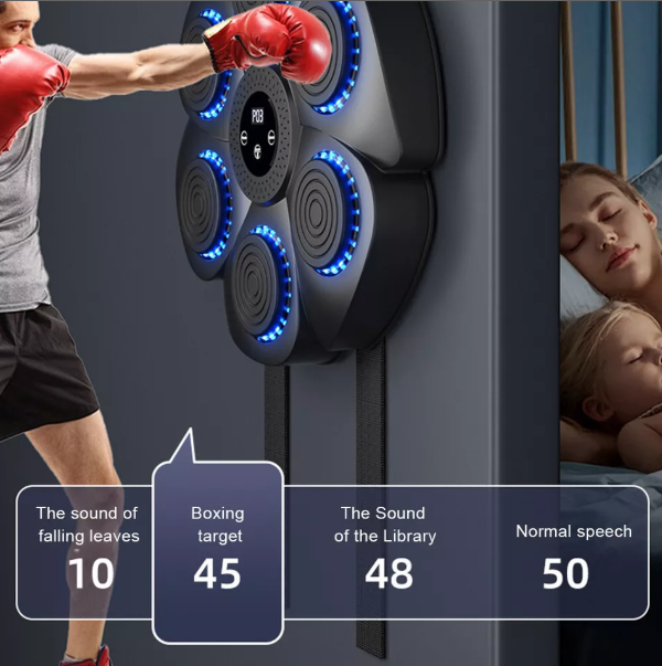 Music Boxing Pad – Targeting Training Interactive Fitness & LED