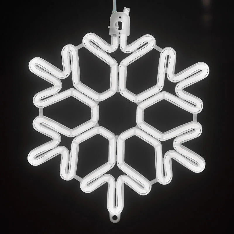 LED Snowflake Christmas Lights – IP65 Outdoor Garden Lighting