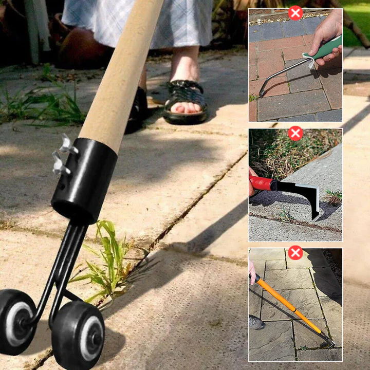 Gap Weeder Tool – Strong Steel Blade Easy Weed Removal & Ergonomic