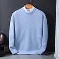 Men's Crewneck Sweater – Soft Mohair Knit Pullover