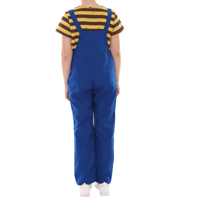 Children’s Yellow Shirt and Blue Overall Costume