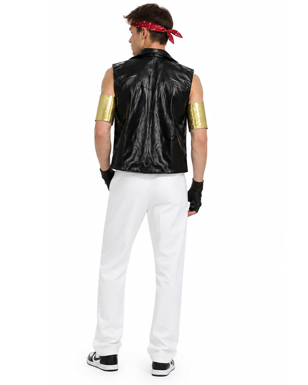 Retro Villain Costume Set for Adults and Kids