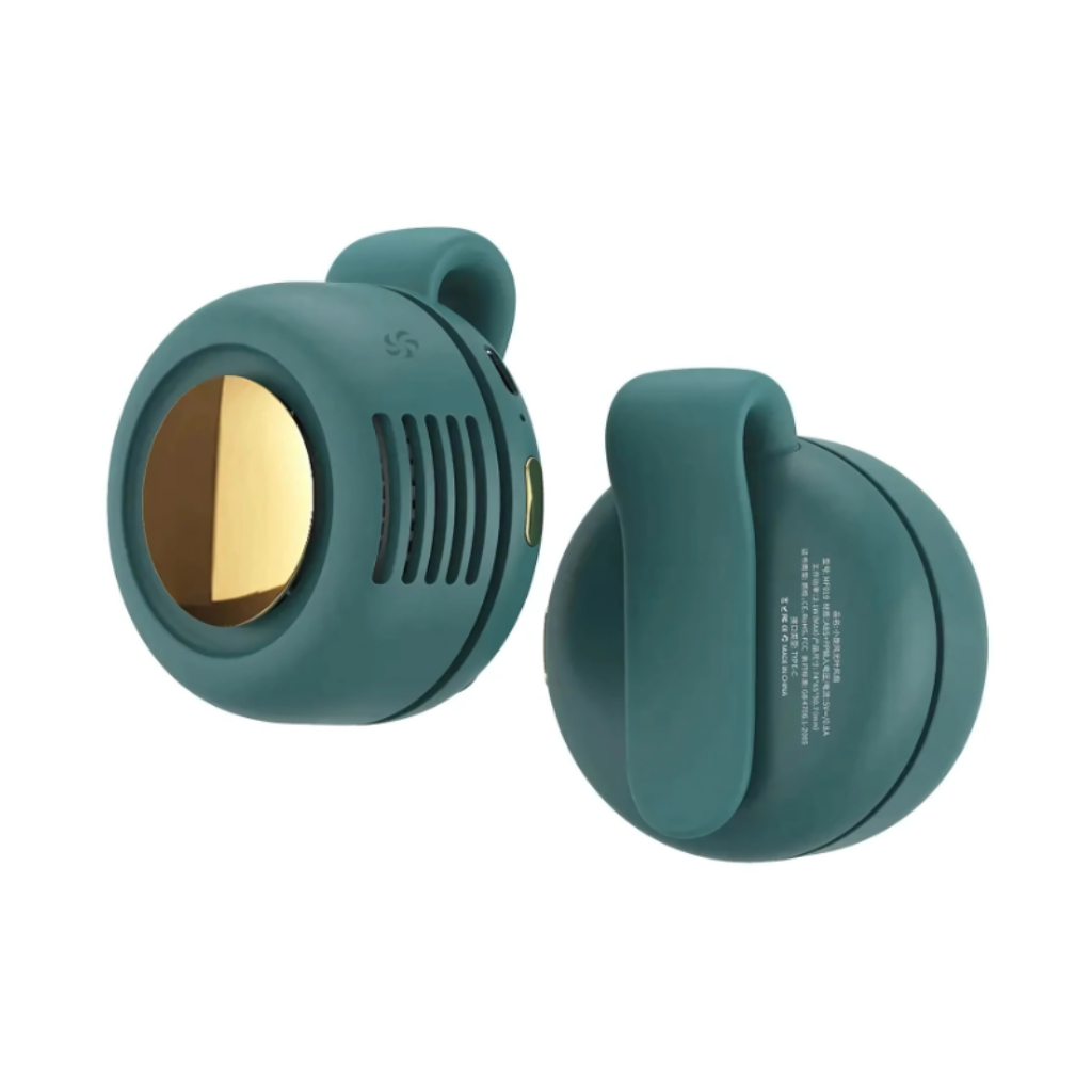 Portable Bladeless Neck Fan - Mini Wearable USB Rechargeable Cooling Fan