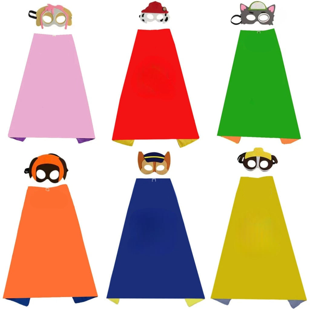 Children’s Cape and Mask Costume Set