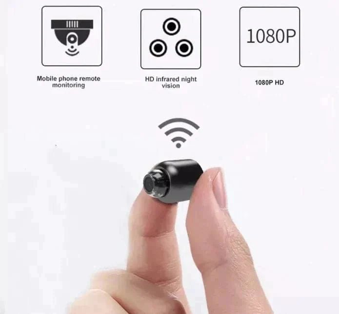 Mini Wireless Security Camera – HD Night Vision Home Surveillance