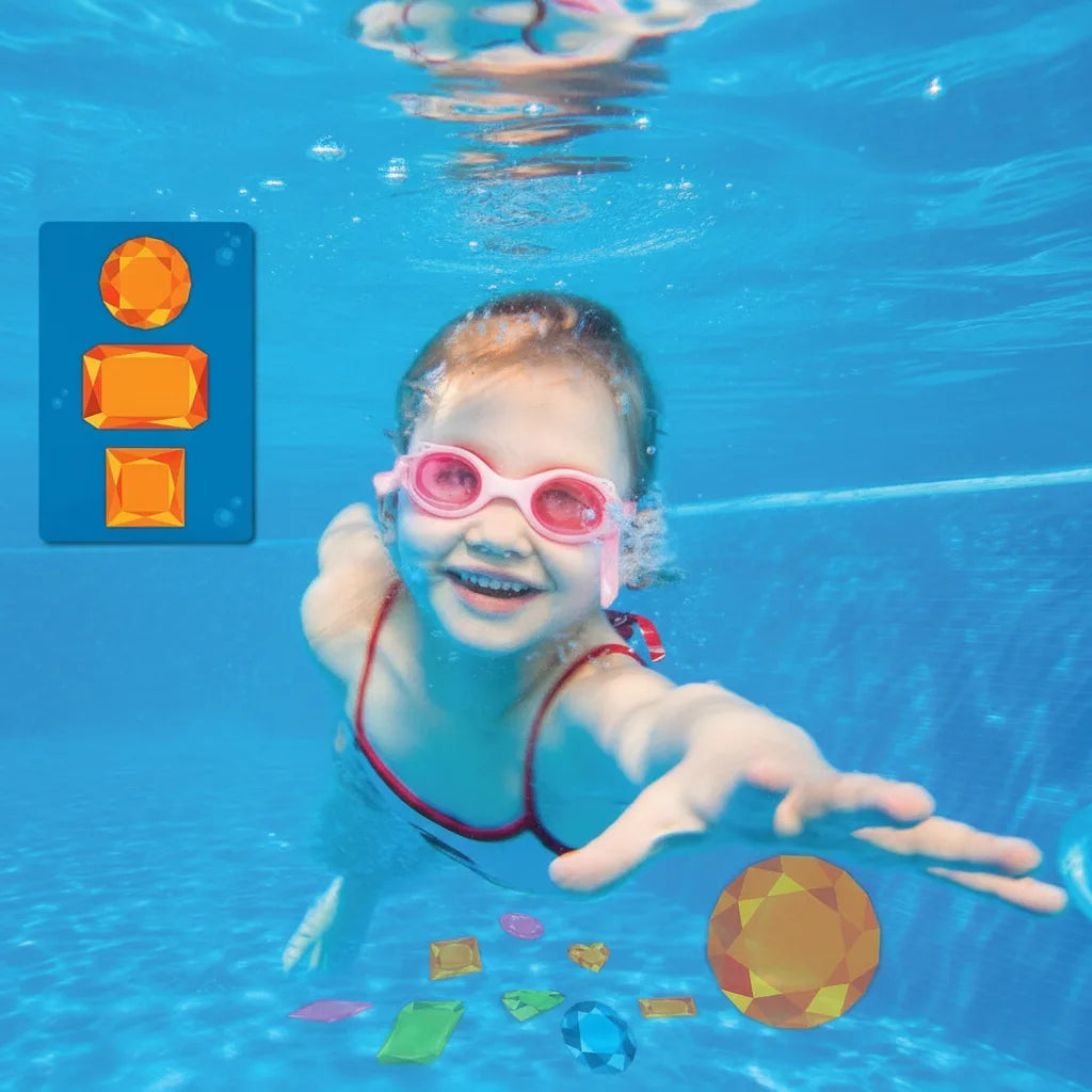 Underwater Pool Treasure Hunt Game – Waterproof Gems, Cards & Family Fun