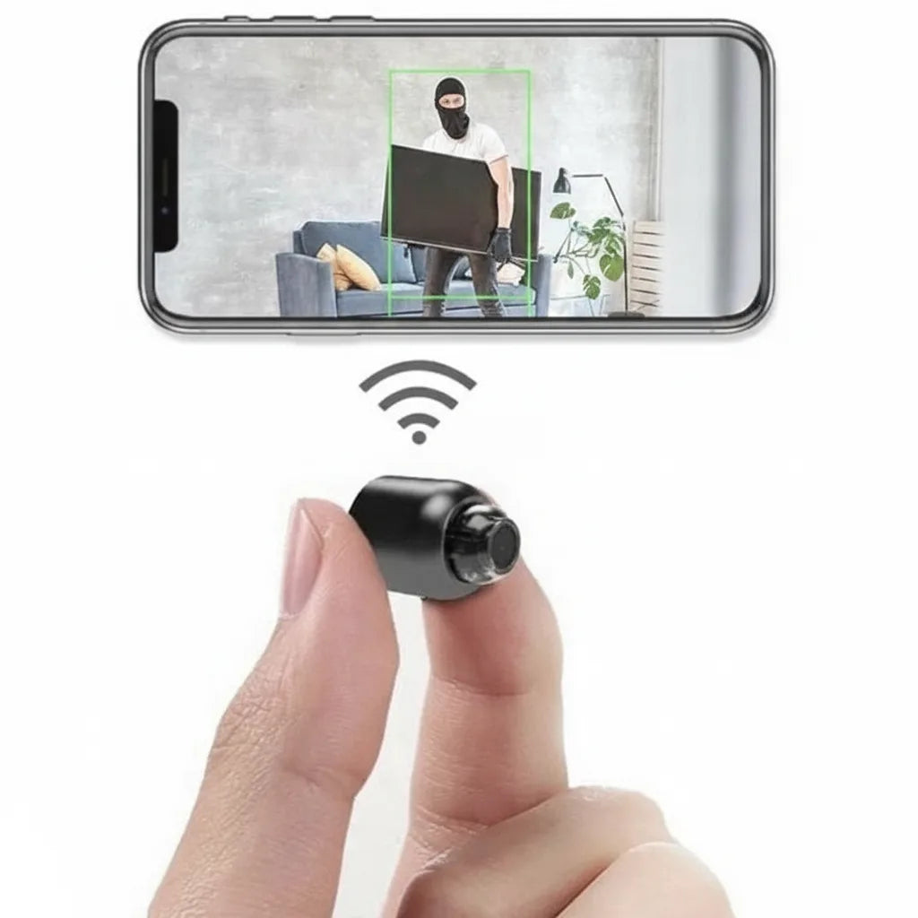 Mini WiFi Security Camera – 1080P HD, Night Vision & Motion Detection
