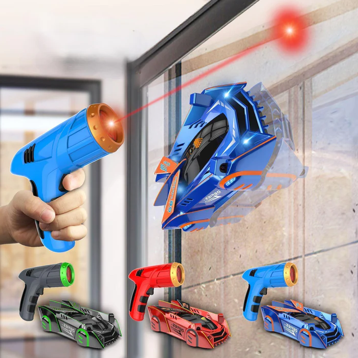 Gravity-Defying Laser RC Car