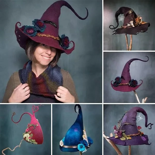 Adult Pointed Witch Costume Hat