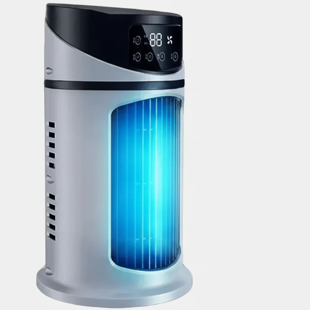 Compact Evaporative Air Cooler Fan - Portable Personal Air Conditioner