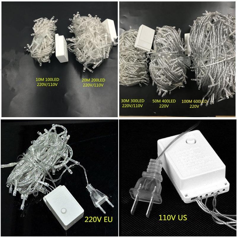 Christmas LED String Lights – 100 to 300 LED Fairy Lights, 4 Colours