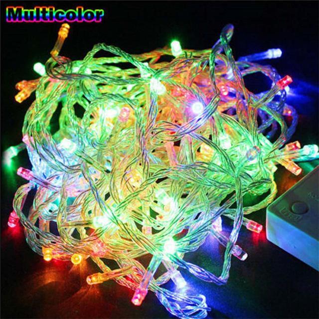 Christmas LED String Lights – 100 to 300 LED Fairy Lights, 4 Colours