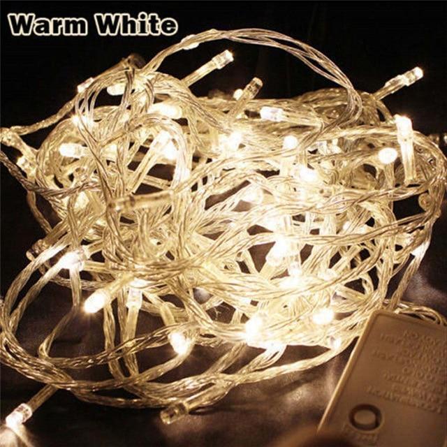 Christmas LED String Lights – 100 to 300 LED Fairy Lights, 4 Colours