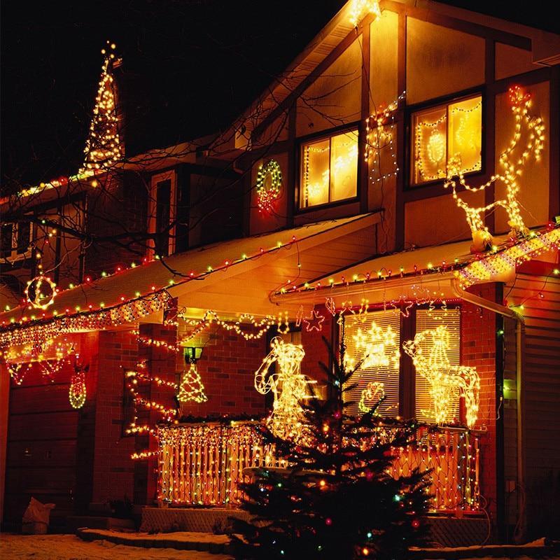 Christmas LED String Lights – 100 to 300 LED Fairy Lights, 4 Colours