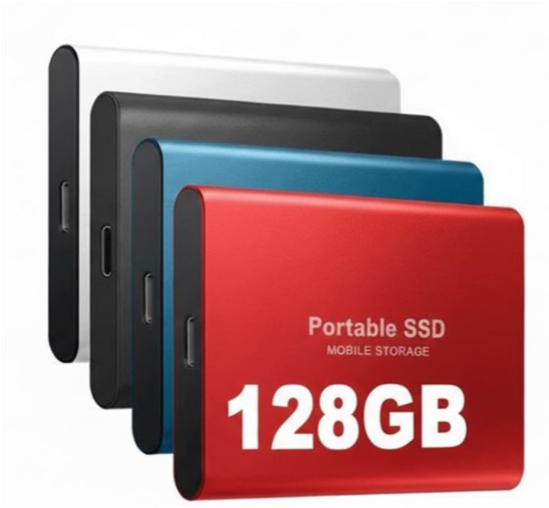 External SSD 128GB – USB-C 1050 MB/s Fast Portable Storage